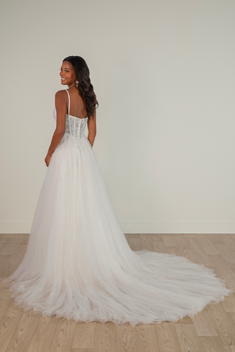 Essense of Australia SY8114 #1 (IV-BC) Ivory Lace Tulle and Regal Organza over Biscotti Gown thumbnail