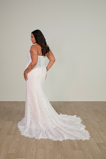 Essense of Australia SY8086 #4 default (IV-IVR) IVORY LACE OVER IVORY GOWN thumbnail