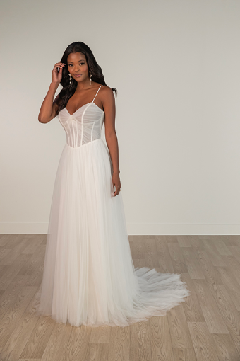 Essense of Australia SY8113- dress bodice not lined #2 (IVR) Ivory thumbnail